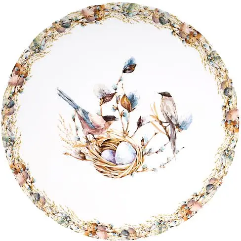 Тортівниця на ніжці Lefard Easter time 30 см (985-230) - фото 2