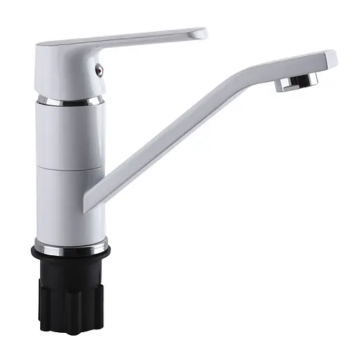 Смеситель для раковины Globus Lux Laguna GLA-0203MQ-7-WHITE - фото 2