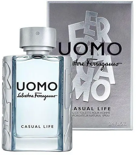 Оригінал Salvatore Ferragamo Uomo Casual Life 100мл туалетна вода - фото 1