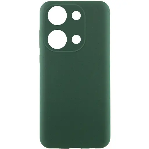 Чехол Lakshmi Silicone Cover Full Camera AAA для Xiaomi Redmi Note 13 4G Зеленый/Cyprus Green