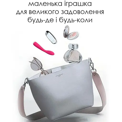 Вібратор для клітора та точки G Svakom Iris Plum Red - фото 6