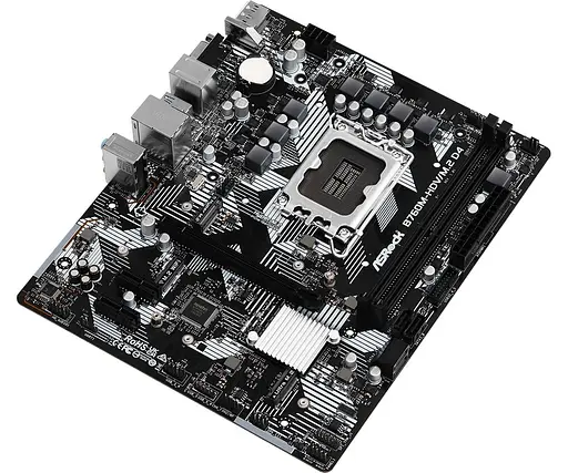 Материнська плата AsRock B760M-HDV/M.2 D4 (B760M-HDV/M.2 D4) (Socket 1700, Intel B760, Micro-ATX) - фото 3