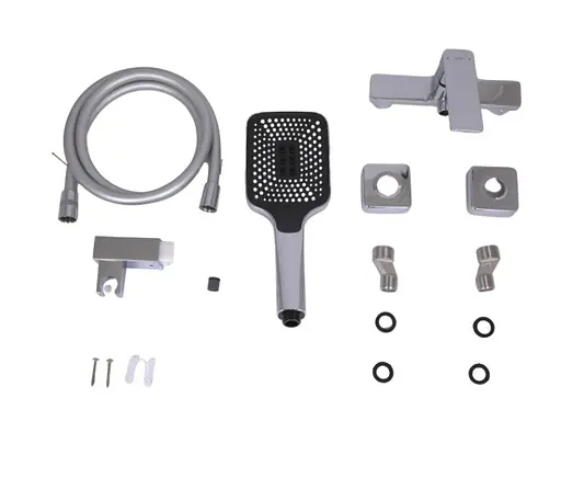 Смеситель для душа Qtap Capricorn, Chrome (k35) с душевым гарнитуром QTCAP4060102C48221 - фото 4