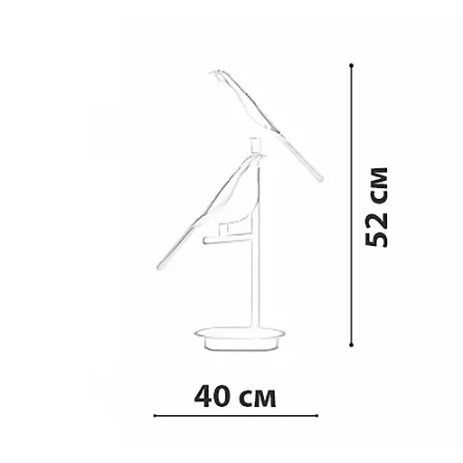 Настільна лампа Friendlylight Bird TL-2 FL8025 - фото 3