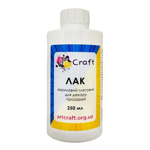 Лак акриловий глянцевий 5006-AC 250 мл