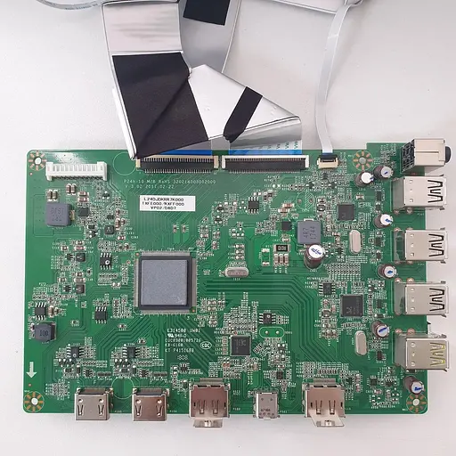 Материнская плата монитора Lenovo P24h-10 (CQC03001005726) "Б/У" - фото 2