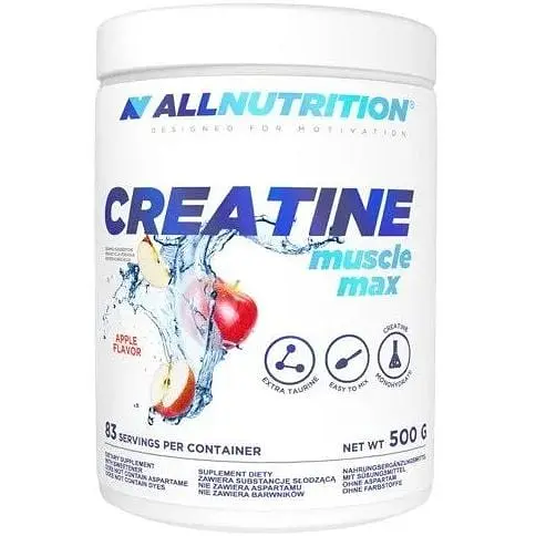 Креатин AllNutrition Creatine Muscle Max, 500 грамм - Яблоко