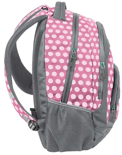 Яркий женский рюкзак 20L в горох PASO 41x29x18 см sum0024109 - фото 3