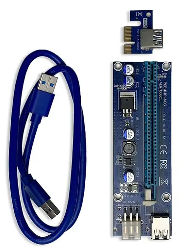 Райзер 007 (6 Pin) 006 Б/в - фото 1