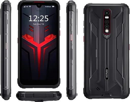 Захищений смартфон Hotwav Cyber 8 4/64GB 8 280 мАг Black - фото 3