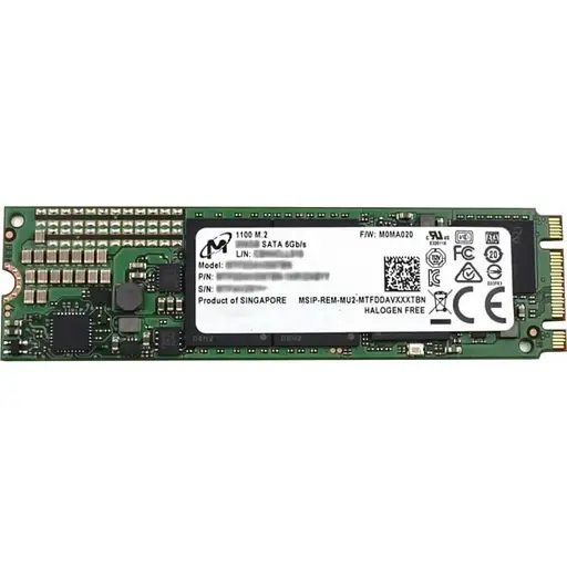 Накопичувач SSD Micron M.2 2280 256GB (MTFDDAV256TBN) Б/В - фото 1