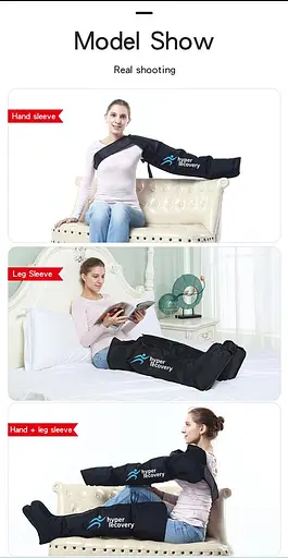 Штаны (сапоги, брюки) для прессотерапии ног Hyper Recovery Boots - фото 7