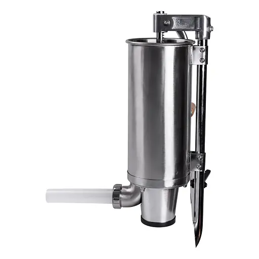 Шприц колбасный Yiwu вертикальный на 3 кг из нержавеющей стали 12.5 см. (16788-7) - фото 7