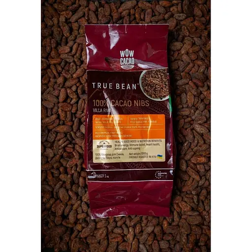 Нібси Villa Riva дроблені какао-боби 1 кг - фото 3