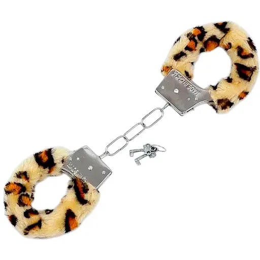 Наручники Солодкі пута Чарівність неволі One size Леопардовий K0010-4