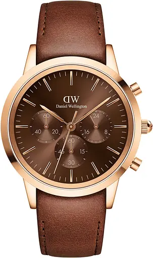 Часы Daniel Wellington conic Chronograph St Mawes Amber RG DW00100640