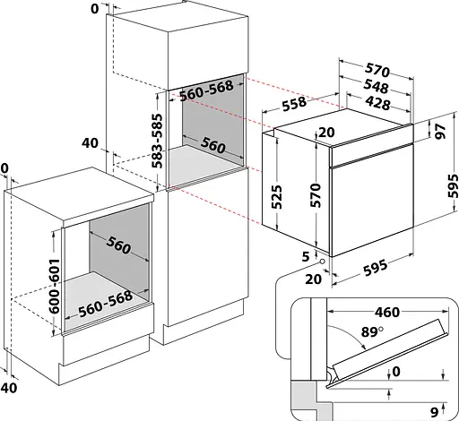 Духовой шкаф Whirlpool OMR35HR0X - фото 6