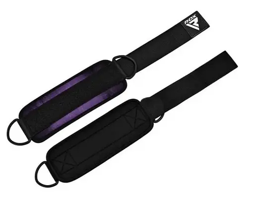 Манжеты на лодыжку RDX GYM ANKLE PRO A4 PURPLE-PAIR (WAN-A4PR-P) - фото 2