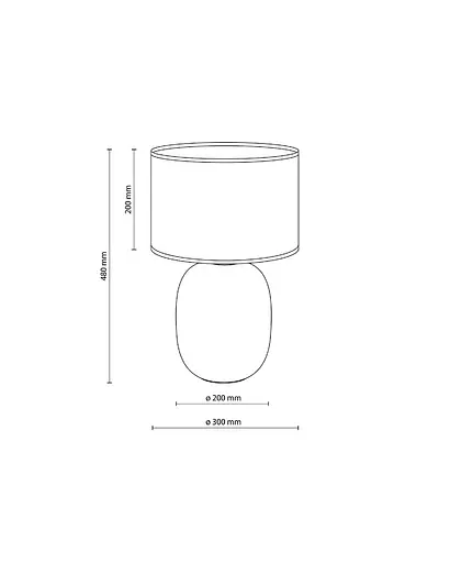 Настольная лампа TK Lighting 5987 Melody E27 1x15W IP20 - фото 3