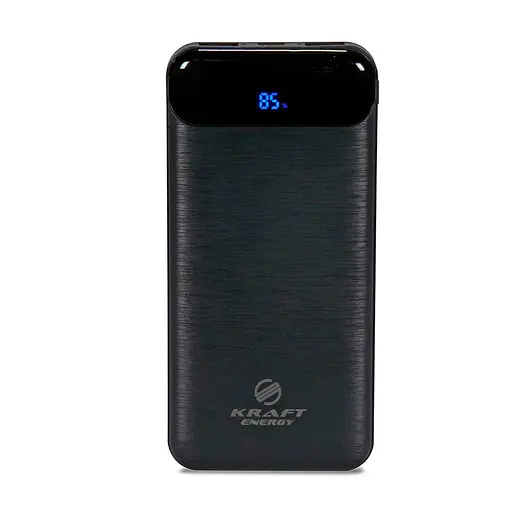 Повербанк 10000mAh Power Bank Kraft TPB-2010 Black 22.5W QC3.0 (43-00047)
