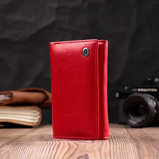 Кожаный женский кошелек ST Leather 14х9х2 см acs0028380 - фото 6