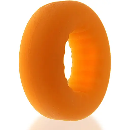 Ерекційне кільце Oxballs Axis Rib Griphold 5 см помаранчеве - фото 3