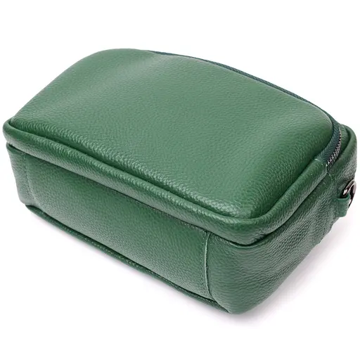 Женская сумка кросс-боди Vintage из натуральной кожи 21.5х14.5х7 см sum0029030 - фото 5