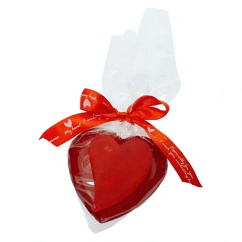 Набор Мыльница с мылом сердце - фото 1