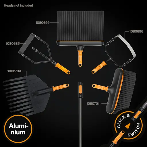 Ручка алюминиевая Fiskars OneClick L 161 см (1080547) - фото 5