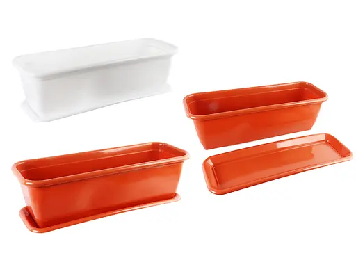 Горшок для цветов балконный №0 47x19 см