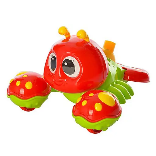 Дитяча каталка на ціпку "Краб" Metr+ 0350MR Червоний - фото 1