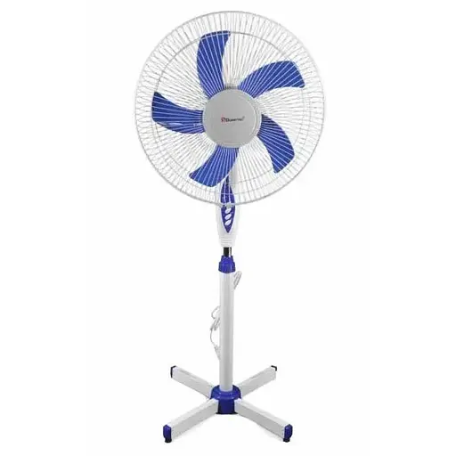 Напольный поворотный универсальный вентилятор DOMOTEC MS-1621 с защитной решеткой с пультом и таймером - фото 1