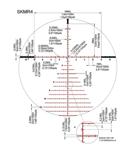 Приціл оптичний KAHLES K 525i CCW 5-25x56 / SKMR4-right - фото 2