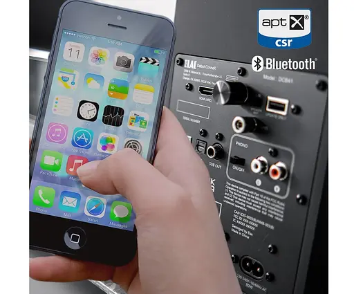 Полочные колонки активные ELAC DCB-41 DEBUT CONNEX Black - фото 8