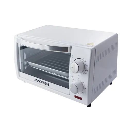 Духовка ростерная Astor CZ-2209 мини-печь 9 л белая - фото 2