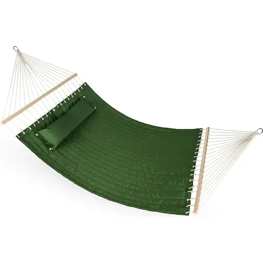 Гамак Outtec Luxury двухместный зеленый - фото 2