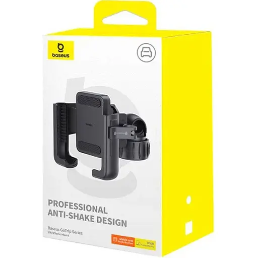 Держатель для смартфона Baseus GoTrip Bike Cluster Black (C40572301111-00) [128872] - фото 8