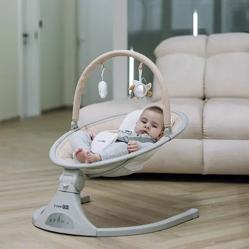 Шезлонг-качалка FreeON Elite beige (84904) - фото 14