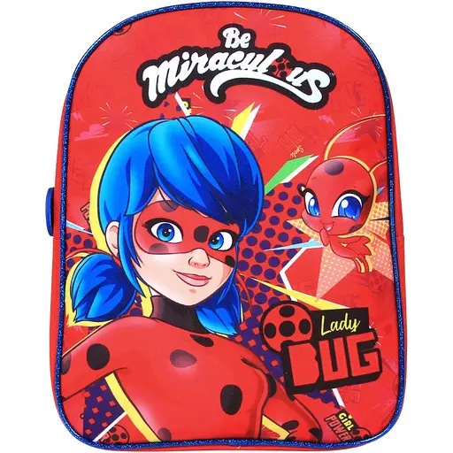 Рюкзак дитячий Perletti Kids Miraculous LadyBug Mini червоний (P13116)