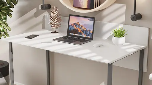 Комп'ютерний стіл Ferrum-decor Скай 75x120x70 сірий ДСП Білий 16мм (FRD-101571) - фото 5