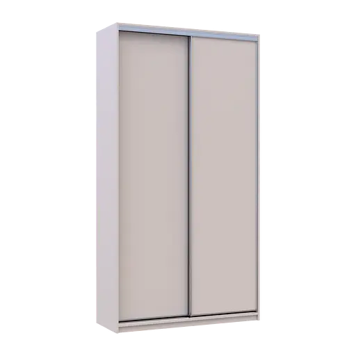 Шафа купе Doros Сіті Лайт Кашемір 2 ДСП 120х45х225 (80736332) - фото 2