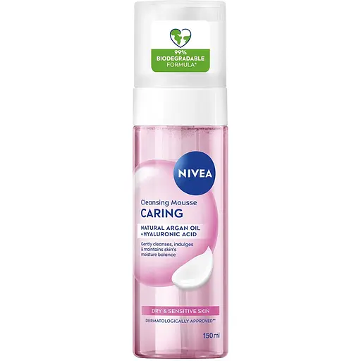 Мус для вмивання NIVEA Ніжний для сухої та чутливої шкіри 150 мл - фото 1