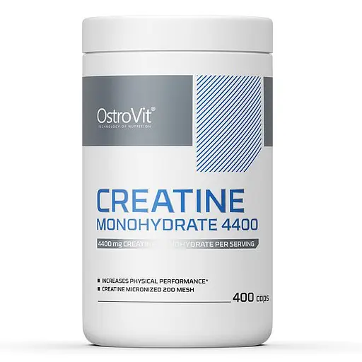 Креатин Creatine Monohydrate 4400, 400 капсул OstroVit 000288339