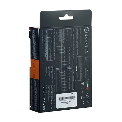 Наушники Beretta Earphones Mini Head Set Passiv черные - фото 4