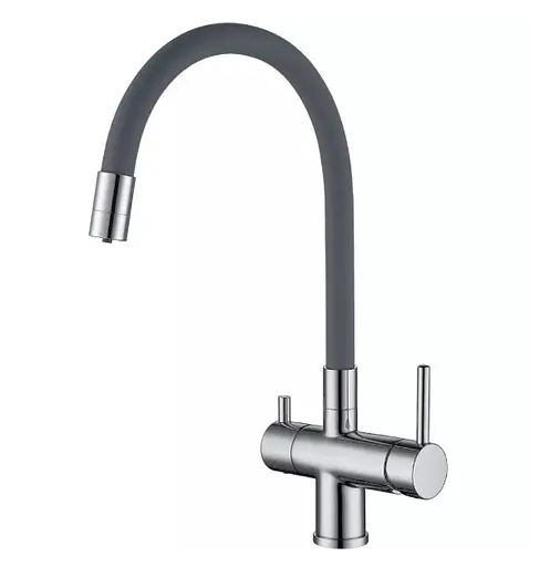 Змішувач для кухні Gappo з виходом для питної води, з гнучким виливом G4398-30 - фото 1