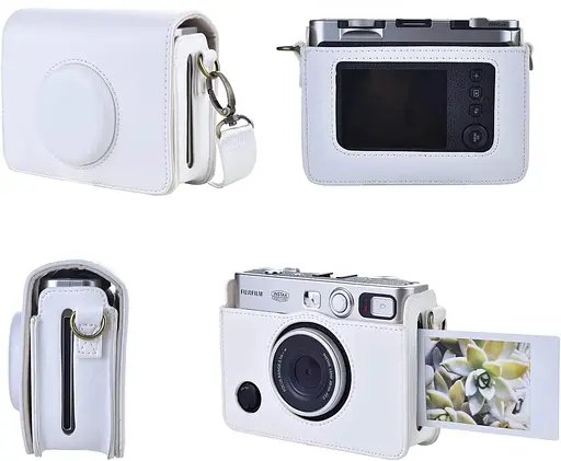 Чехол для фотоаппарата Fujifilm Instax Mini EVO белый - фото 3
