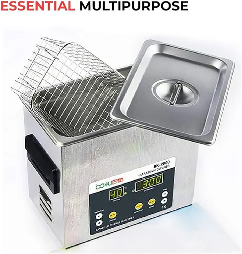 Ультразвуковая ванна BAKU BK-2000 с функцией дегазации жидкости 2.3L 120W - фото 7