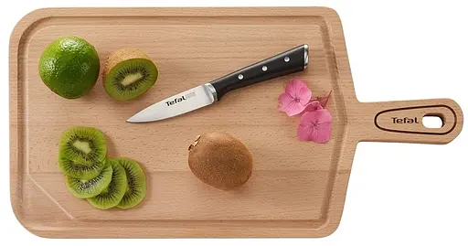 Ніж кухонний Tefal Ice Force для чищення овочів 9 см, нержавіюча сталь, пластик, чорний kuh0014551 - фото 3
