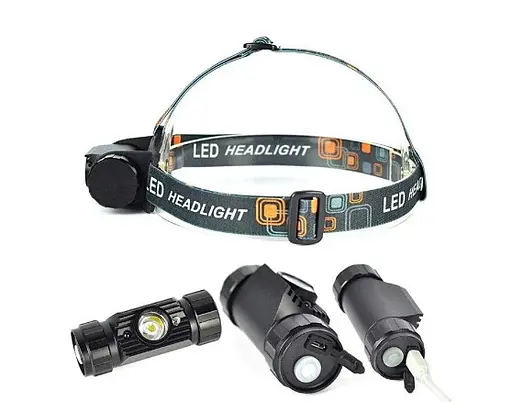 Налобний ліхтар Boruit RJ-020 350 Lm + Panasonic 3400 маг - фото 7