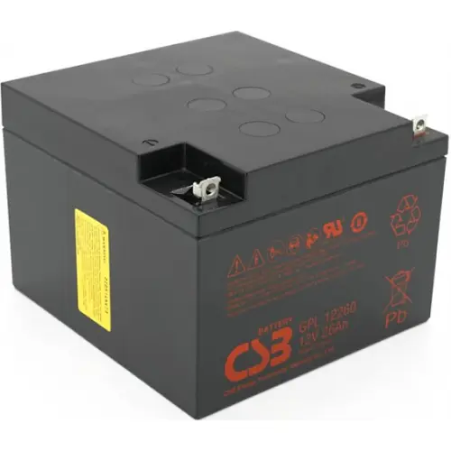 Акумулятор CSB GPL12260 AGM 12V 26Ah